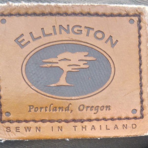 Ellington Vintage Pebbled Leather Messenger Crossbody Bag Adjustable Straps - Picture 2 of 10